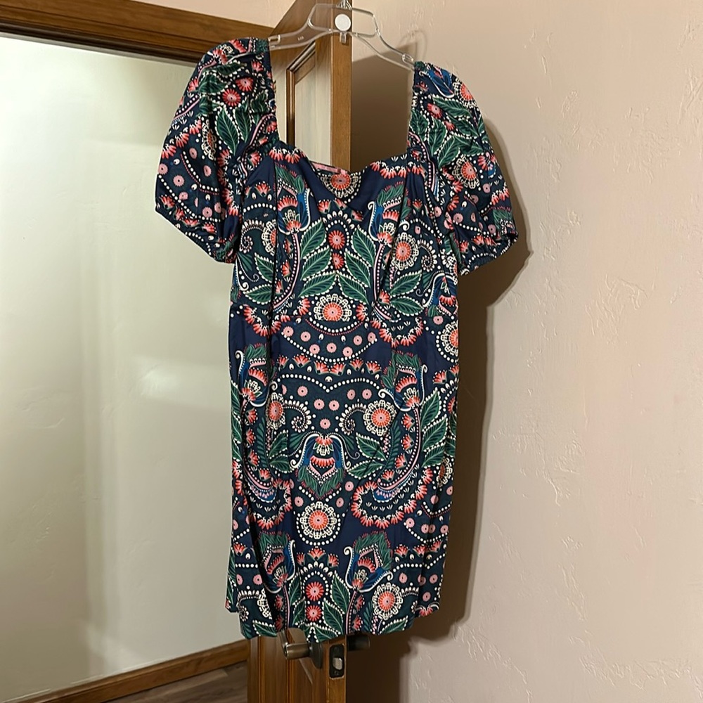 Boden puff sleeve size 12 dress.